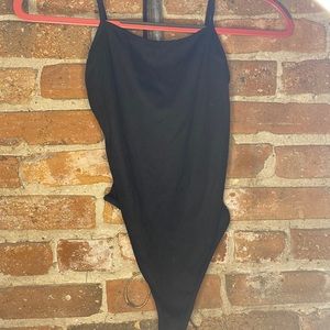 Boohoo Black Body Suit